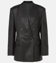 [Brunello Cucinelli] Brunello Cucinelli Wool-blend blazer AU 16 black