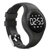 Kids Digital Pedometer Watch, Step Counting Watch, Fitness Tracker, Black