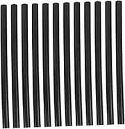 Garneck Universal Use Hot Melt Glue Sticks 12pcs Strong Resin Glue Rods for Diy Craft Home Repair