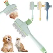Self Cleaning Flea Comb Cat Grooming Brush for Short and Long Hair Cats Nice