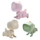 Digital Alarm Clock Cute Kids Desk Clock Figurine with Variable Shape for Shelf