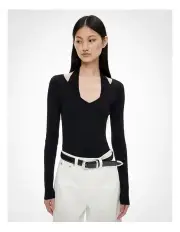 [Witchery] Multi Layer Bodysuit in Black