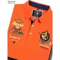 在飛比找ETMall東森購物網優惠-歐洲站潮高檔POLO衫名牌橘色短袖