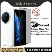 For vivo X Fold3 Pro, imak Anti-Spy 3D Privacy Tempered Glass Screen Protector