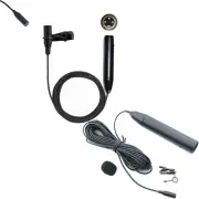 3Pin XLR Clip-On Lavalier Lapel 48V Phantom Power Microphone For Mixer PreAMP