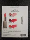 4 of Laura Mercier Rouge Essentiel Silky Creme Lipstick Sample Card set of 4