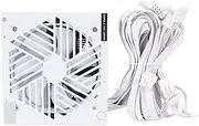 ATX Power Supply 600W Modular PC Power Supply with Smart Temperature Control and Multiple Safety Guards for Gaming and Computing
