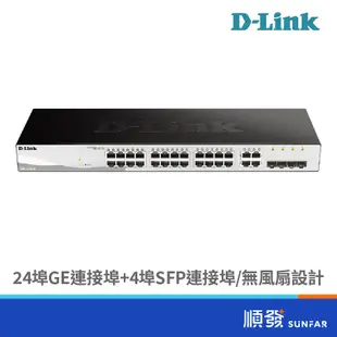 D-Link 友訊 DGS-1210-28 28埠 Giga smart HUB RJ-45 Port