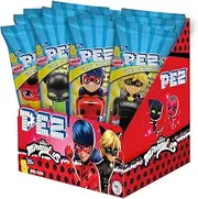 Miraculous Ladybug PEZ Party Pack (pack of 12 dispenser, each with 2 candies, individually wrapped)