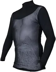 DOG SHOT(ドッグショット) DOGSHOT Classic Dogshot Men's Men's Gentleman Golf Sports Mesh Inner Compression High Neck Shirt for Men
