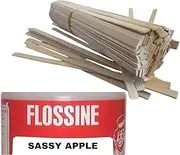 Fairy Floss Sticks & Green FLOSSINE - 600 Pack Cotton Candy Buy Direct Sugar Kids