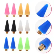 12PCS Colorful Wax Head Replacement Wax Rhinestone Picker Dotting Pen Head Drill