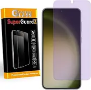 [2-Pack] for Samsung Galaxy S24 Ultra (2024) Screen Protector Anti Blue Light Tempered Glass, Eye Protection, SuperGuardZ, 9H, 0.3mm, Anti-Scratch, Anti-Bubble