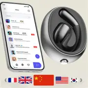 Intelligent Real-Time Translation Earbuds Language Translator Wireless Bluetooth