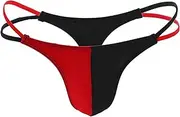 [Generic] Mens Simple Fashion Casual Sexy Mini Thong Underwear Sexy T Pants Underwear Costume Men