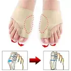 Toe Separator Foot Care-Corrector Hammer Toe Straightener Foot Pain Relief 1Pair