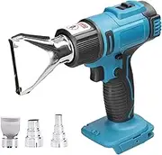 Irfora Portable Cordless Hot Air Machine Rechargeable Lithium Heating Equipment Adjustable Electric Tool with 2 Nozzles Compatible with Makita 18V Lithium Battery