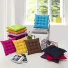 40*40 CM Cushion Printed Back Cushion Ground Mat Student Office Canteen