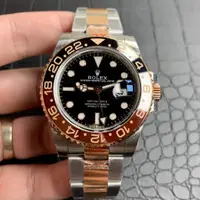 在飛比找蝦皮購物優惠-Rolex_gmt-master II 根啤酒 126711