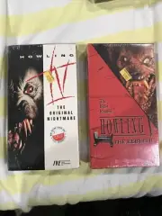 HOWLING IV & V Sealed IVE Watermark Betamax NOT VHS 1988 Horror Werewolf Occult
