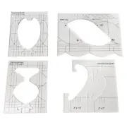 Janome Border Ruler Template Set - Makes Quilting & Patchwork Easy