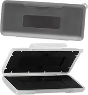 Tofficu 2Pcs Nvme SSD Case Shockproof Hard Drive Storage Box for Protective Carrying Case Grey for Organizing Portable Drives