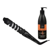 Cabello Voluminous Hair Curler + Leave On Moisture 'Keep Me Hot'