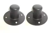 2 pc Thick 105 x 60mm DJ/PA Metal Tripod Speaker Stand Mounting Internal Adapter