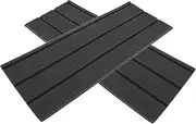 TOGEVAL 2pcs Rv Skid Step Covers Wide Rv Step Rugs with Installation Hooks Durable Cushioned Stair Protectors for Enhanced Comfort and Safety