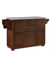 Crosley Eleanor Stainless Steel Top Kitchen Island