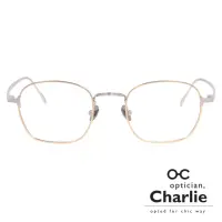 在飛比找momo購物網優惠-【Optician Charlie】韓國亞洲專利光學眼鏡TF