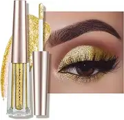 Anglicolor Eyeshadow,Liquid Glitter Eyeshadow,Highly Pigmented Glitter Gel Diamond Eyeshadow, Liquid Eyeshadow & Eyeliner Blendable Shimmer Eyes Makeup,Vegan (#2)
