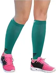 Leggings Set Womens Leg Compression Sleeves for Splint Calf Support Sport Sleeves for Running Nursing Sports Recovery Wear Legging Set (Color : 2 Pairs Green, Size : L/XL)
