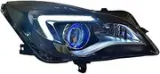 Car Styling Compatible For Buick Regal 2014-2016 Headlights Headlight DRL Lens Double Beam Xenon Car Accessories(4300K,35W)
