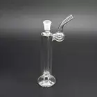 5.5" Slender Pyrex Glass Bong Water Pipe Smoking Hookah Bubbler W/Curved Bowl