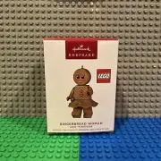 2023 Hallmark Keepsake Gingerbread Woman Lego