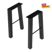 2PCS/SET 16in Modern Table Legs Heavy Duty DIY Iron Bench Legs Chair Bench Legs