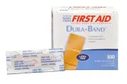 Adhesive Bandage 1" x 3" Dura-Band Flexible Fabric Strip Heavy Weight 1000 PCS