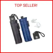 GoPong Rain or Shine Umbrella Flask 2 Pack - Hidden Alcohol Booze Bottles, Inclu