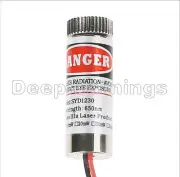 2pcs 650nm 5mW Red Laser Line Module Focus Adjustable Laser Head 5V Industrial