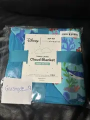 Little Sleepies Finding Nemos Reef Cloud Blanket New