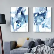 Wall Art 100cmx150cm Saturday Night 2 Sets Black Frame Canvas AU Stock Goo ✨