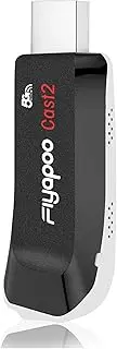 4K&5G Wireless Display Miracast Dongle, 1080P WIFI HDMI TV Adapter Compatible for iOS Android Phone Pad Windows Laptop Support Airplay Mirror Google & Netflix (2019 UPGRADED) (M7-5G)