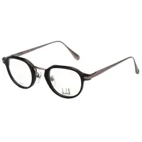 在飛比找ETMall東森購物網優惠-Dunhill 純鈦 復古 光學眼鏡 (黑+槍色)VDH04