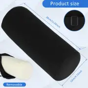 Lumbar Roll Pillow for Lower Back Lumbar Support Pillow Memory Foam Roll Repny