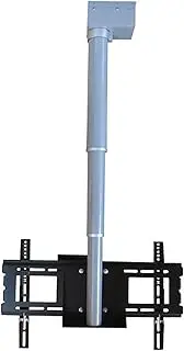 Electric Ceiling TV Mount, Ceiling TV Bracket, Ceiling TV Mount Bracket, Adjustable Height Electric TV Lift with Remote Control(100cm)