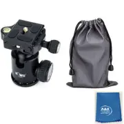 KIWI Photography Camera Tripod Ball Head 360° Panorama Scale camera Video KWBH-3