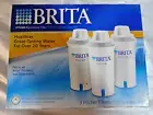 Brita 3 Pitcher Filters Fits All Brita Pitchers & Dispensers NIP