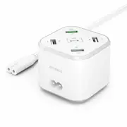 Ontekka 48W Power Cube, 5 Ports Multi-Port USB Power Charger for smart Phone Pad