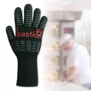Bastion Zamora 350mm Heat Resistant Gloves with Silicone Grip - OSFA
